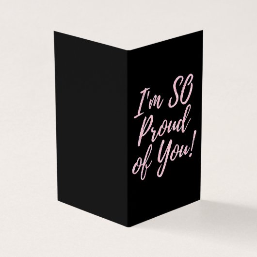 Pack de 25 Pink So Fier Parties scintillant Gradua (Outside)