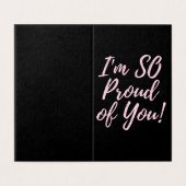 Pack de 25 Pink So Fier Parties scintillant Gradua (Outside Unfolded)