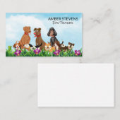 Pack de Carte de visite de chiens (Devant / Derrière)