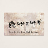 Pack de cartes de billets romantique, Vintage, Flo (Devant)