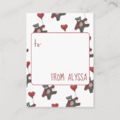 Pack de la carte de classe pour ours en peluche de (Dos)