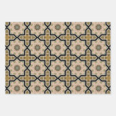 Pack de papier fleur géométrique 28 (Devant 2)