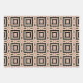 Pack de papier floral vert 200 décoratif (Devant 3)