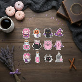 Pack de stickers Kawaii Pastel Vampire & Friends