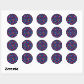 Pack de stickers vinyle de jeu pixel mignon (Feuille)