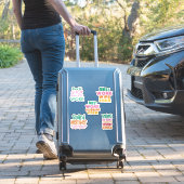 Pack ensemble de devis amusants pour autocollants (Valise Insitu)