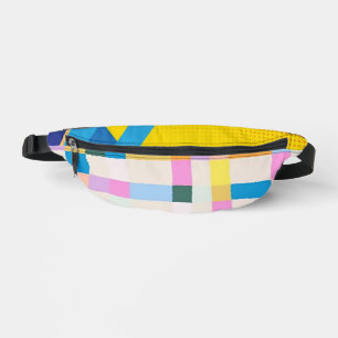Pack-Fanny à deux faces multicolore
