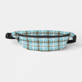 Pack Fanny Brown SplashPlaid (Recto)