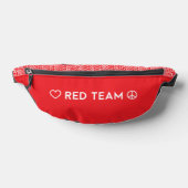 Pack Fanny de l'équipe rouge de guerre couleur (Poser)