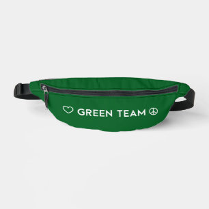 Pack Fanny de l'équipe verte de guerre couleur