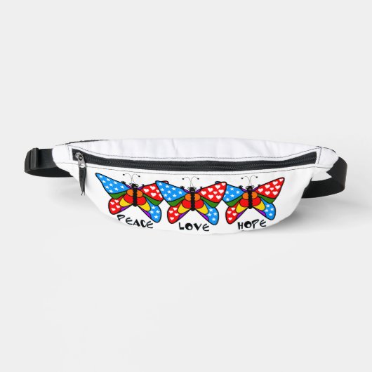 Pack Fanny de Peace Love Hope (Recto)