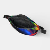 Pack Fanny Motif Abstrait couleur néon lumières (Ouvrir)