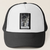 Pack gris Wolf Alpha Casquette d'art faunique (Devant)