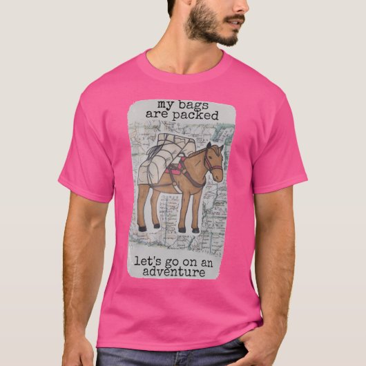 Pack Horse Adventure T-shirt (Voorkant)