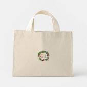 Pack Joy, Unpack Happiness – Tiny Canvas tas (Achterkant)