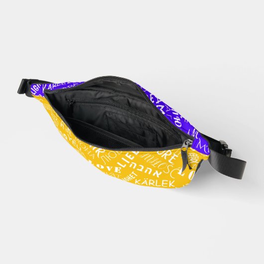 Pack multilingue de texte d'amour - Couleurs perso (Ouvrir)