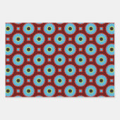 Pack papier 171 Décoratif rouge vert jaune (Devant 2)