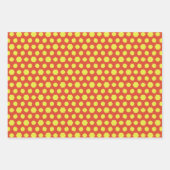 Pack papier 172 Décoratif Rouge Vert Jaune (Devant 3)