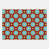 Pack papier 175 Décoratif Brown bleu jaune (Devant 3)