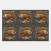 Pack papier 572 Poissons Steampunk (Devant 2)