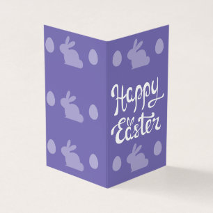 Pack Pâques Purple Happy de 25 Mini Cartes