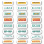 Pack Stickers du gestionnaire (Devant)