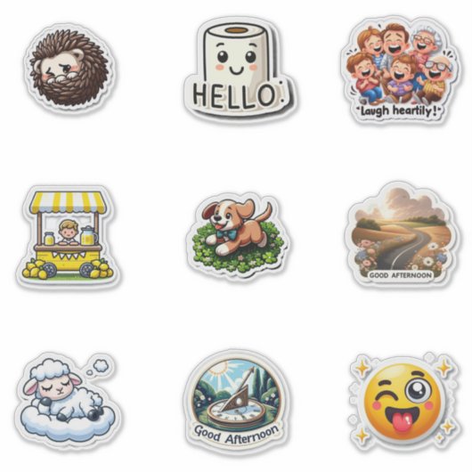 Pack Stickers Random (Devant)