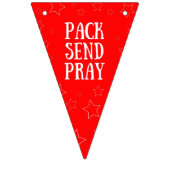 Pack Verstuur Pray Bunting Banner (Tweede vlag)