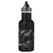 Pack Wolf Bouteille d'eau en acier inoxydable (Droite)