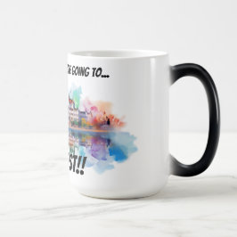 Pack your bags Budapest Magische Mok