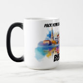 Pack your bags Budapest Magische Mok (Links)