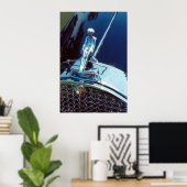 Packard Adonis radiator ornament Poster (Thuiskantoor)