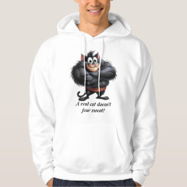 Packed Cat - Motivatie met een Kattenglimlach! Hoodie