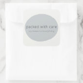 Packed with care tiny business Sticker (Tas)
