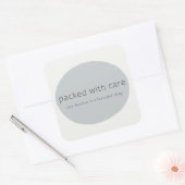 Packed with care tiny business Sticker (Envelop)