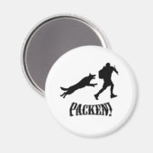 Packen hond en lokvogel magneet (Voorkant / Achterkant)