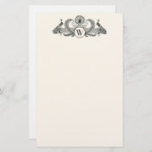  packs Monogram Ivory BG Briefpapier (Voorkant / Achterkant)