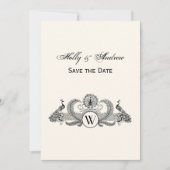  packs Monogram Ivory BG Kaart (Voorkant)