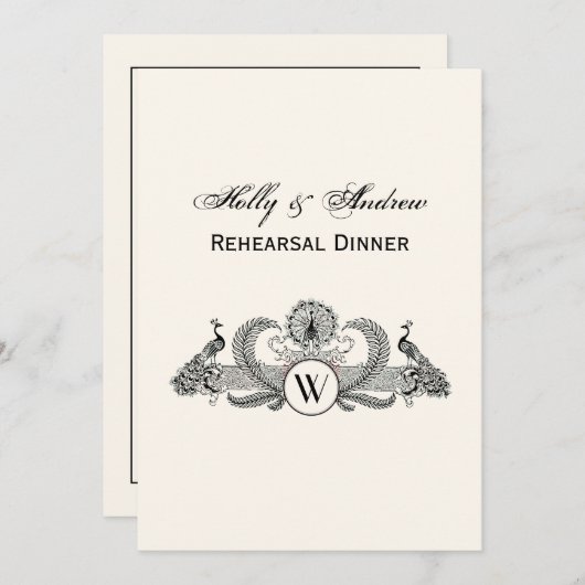  packs Monogram Ivory BG Kaart (Voorkant / Achterkant)