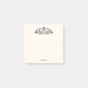  packs Monogram Ivory BG Post-it® Notes