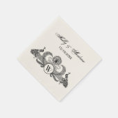 packs Monogram Ivory BG Servetten (Hoek)