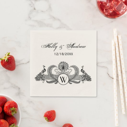 packs Monogram Ivory BG Servetten (Insitu)