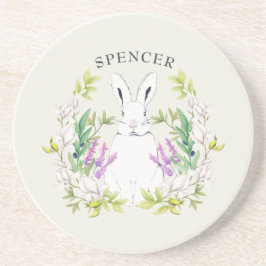 Paco de konijn zandsteen onderzetter