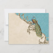  pacock & Etchings, sparen de Kaart van de Datum (Achterkant)