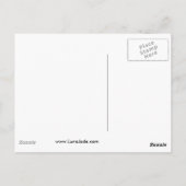 Pacock sur une carte postale de ramassage (Dos)