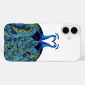 pacocks zogende Huwelijkscadeaus Case-Mate iPhone Case (Achterkant (horizontaal))