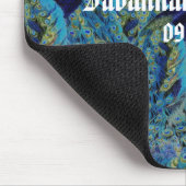  pacocks zogende Huwelijkscadeaus Muismat (Hoek)