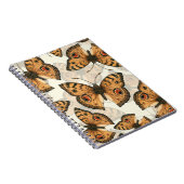 Pacocus-patroon met pansy vlinder notitieboek (Rechterzijde)