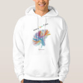 Pactomics. Weet het. Jouw. Kleur. Hoodie (Voorkant)