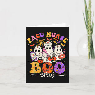 Pacu Boo Crew Kostuum Grappige Verpleegster Geest Kaart